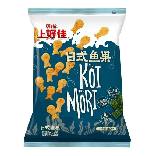 [A6926265313133] 上好佳 日式鱼果 海苔味 80g