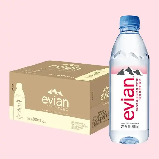 [A3068320055015] #【整箱】Evian 依云 天然矿泉水 500ml*24瓶/箱