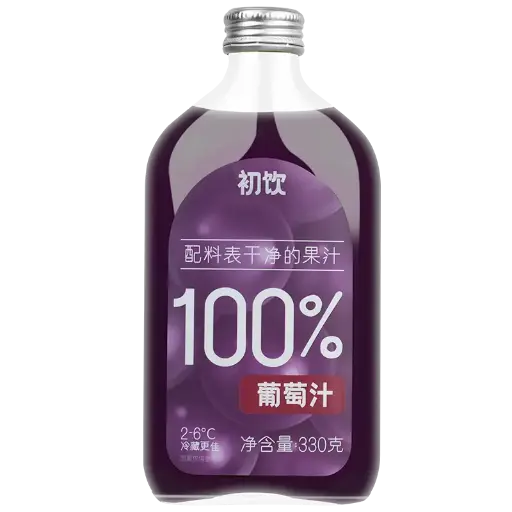 初饮100%葡萄汁330g