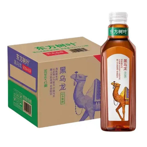 【整箱】农夫山泉 东方树叶 黑乌龙900ml*12瓶/箱
