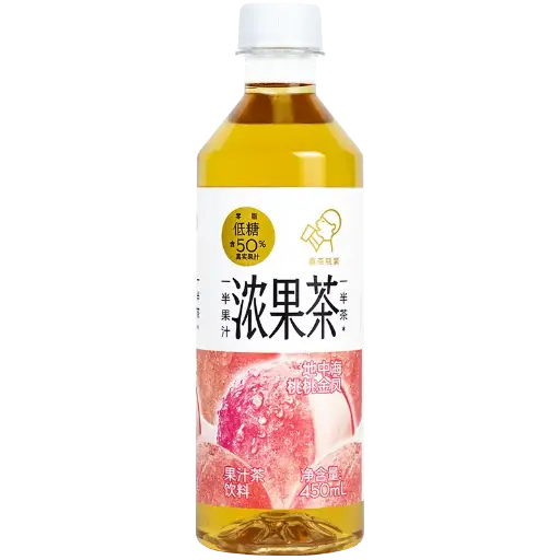 喜茶浓果茶地中海桃桃金凤450ml