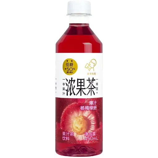喜茶浓果茶爆汁杨梅绿研450ml