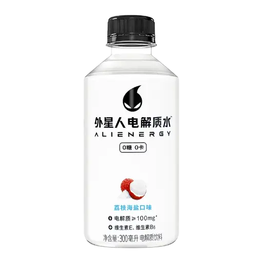 外星人电解质水荔枝海盐味300ml（塑料瓶）