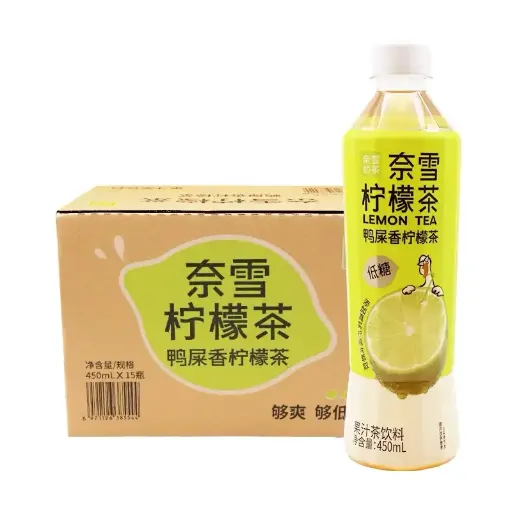 [A6971196385544] 【整箱】奈雪的茶 鸭屎香柠檬茶 低糖 450ml*15