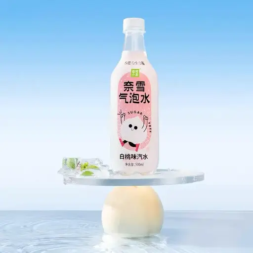 [A6971196384400] 【整箱】奈雪的茶 白桃味气泡水 500ml*15