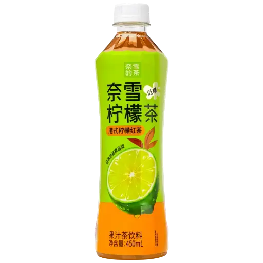 奈雪的茶 奈雪果茶 港式柠檬红茶450ml