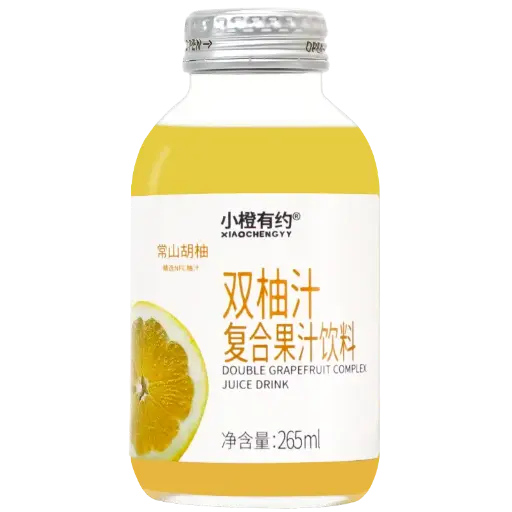 小橙有约双柚汁265ml