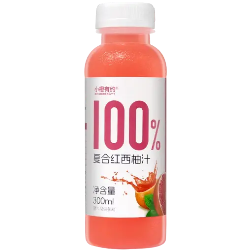 小橙有约复合红西柚汁300ml