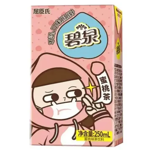 屈臣氏碧泉蜜桃茶250ML
