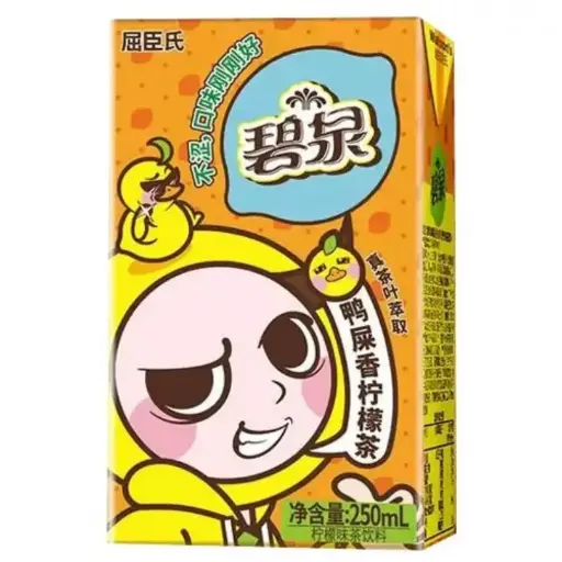 屈臣氏碧泉鸭屎香柠檬茶250ML