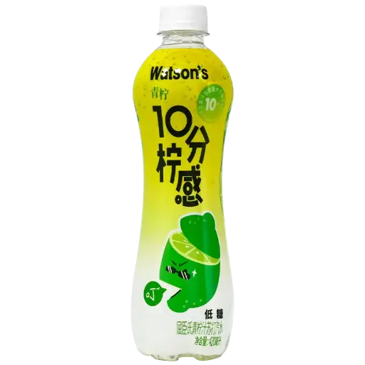 屈臣氏青柠汁苏打汽水420ml