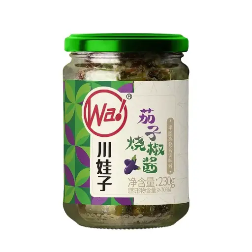 [A6972343076803] 川娃子 茄子烧椒酱 230g
