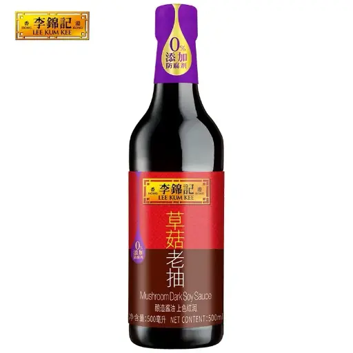 [A078895128895] 李锦记 草菇风味老抽 500ml