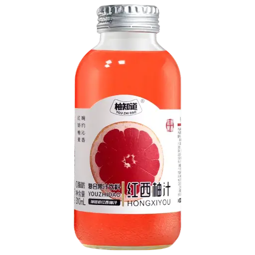柚知道红西柚汁310ml