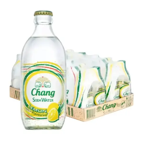 [A8859594300292] 【整箱】泰象 苏打水碳酸饮料 柠檬味 325ml*24瓶/箱