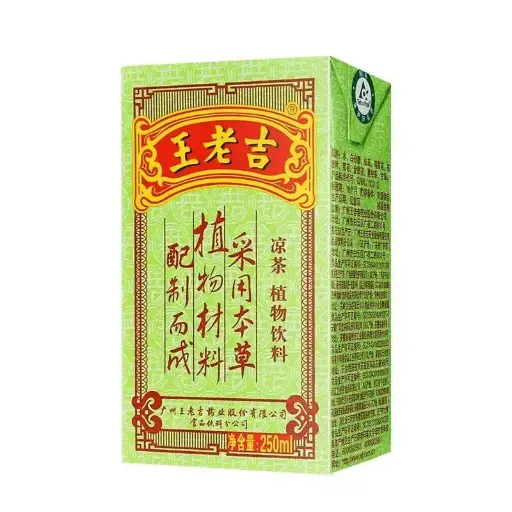 [A6901424334358] #【整箱】王老吉 凉茶 纸盒装 4*6pk*250ml