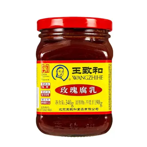 [6907592000033] 王致和 玫瑰腐乳 340g