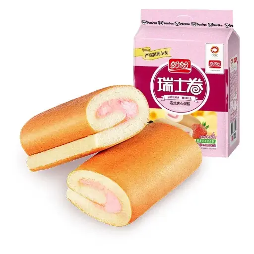 [A6920912355743] 盼盼 瑞士卷 草莓味 240g