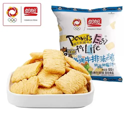 [A6920912369177] 盼盼 烧烤牛排味块 55g