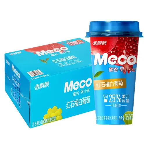 香飘飘蜜谷果汁茶红石榴白葡萄400ML