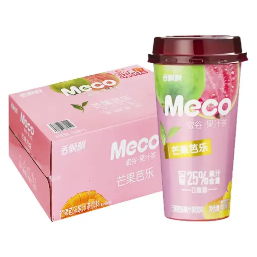 香飘飘蜜谷果汁茶芒果芭乐400ml