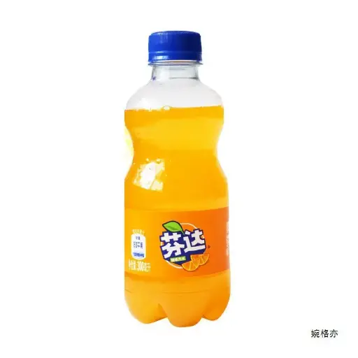 可口可乐 芬达橙味汽水300ml