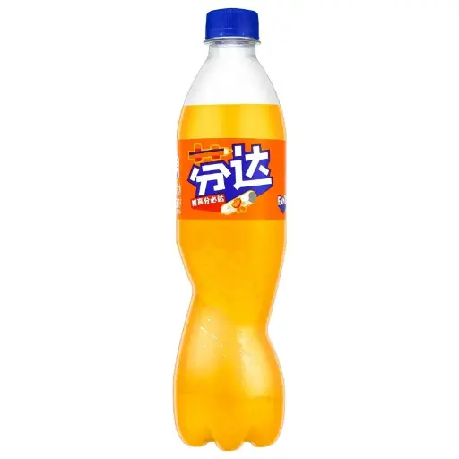 可口可乐 芬达橙味汽水500ml