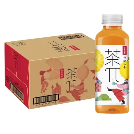 【整箱】农夫山泉 茶π 柠檬红茶 500ml*15瓶/箱