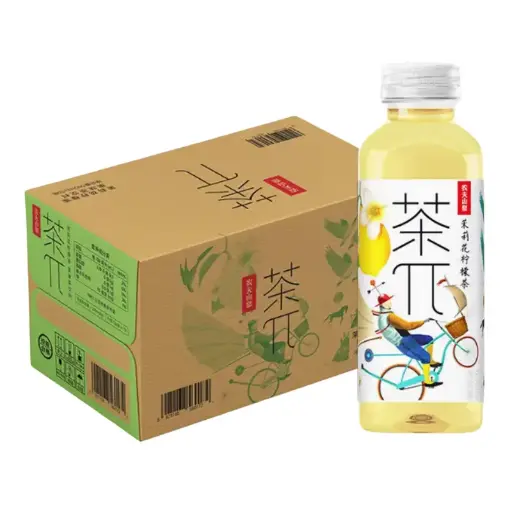 【整箱】农夫山泉 茶π 茉莉花柠檬茶 500ml*15瓶/箱