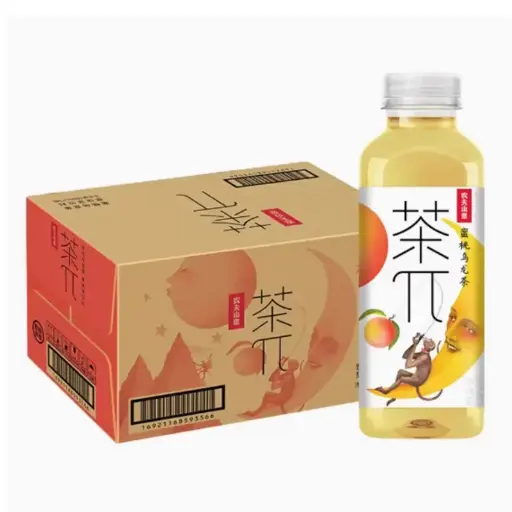 【整箱】农夫山泉 茶π 蜜桃乌龙茶 500ml*15瓶/箱