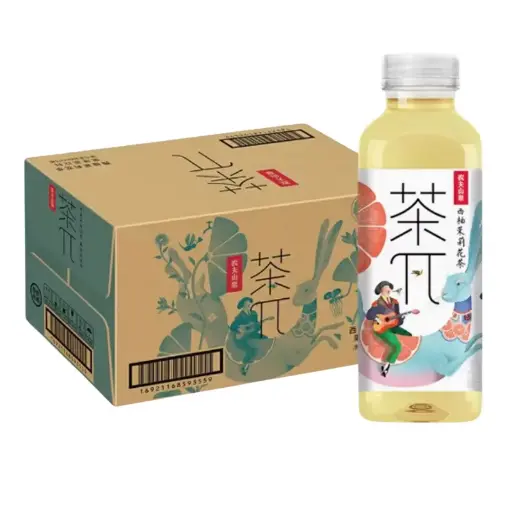 【整箱】农夫山泉 茶π 西柚茉莉花茶 500ml*15瓶/箱